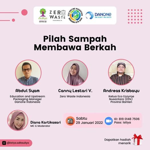  Webinar Pilah Sampah Membawa Berkah