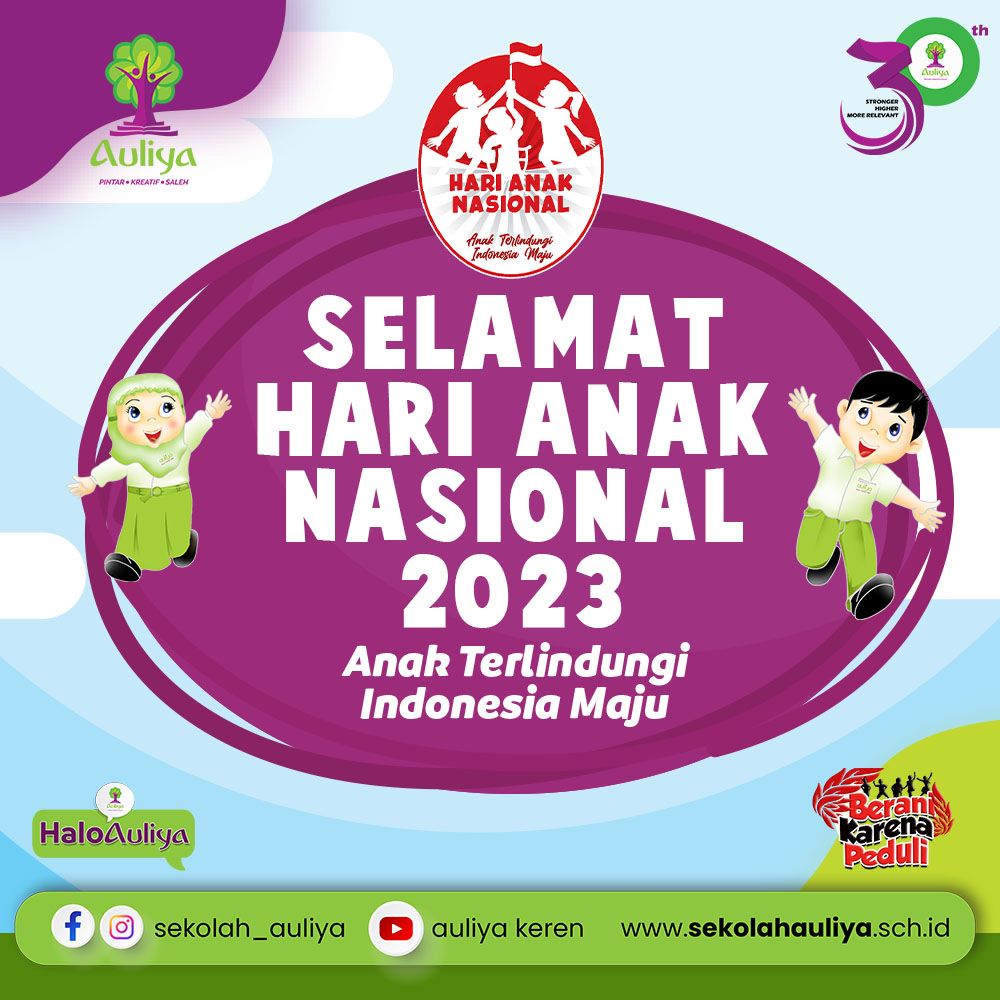  Selamat Hari Anak Nasional 2023