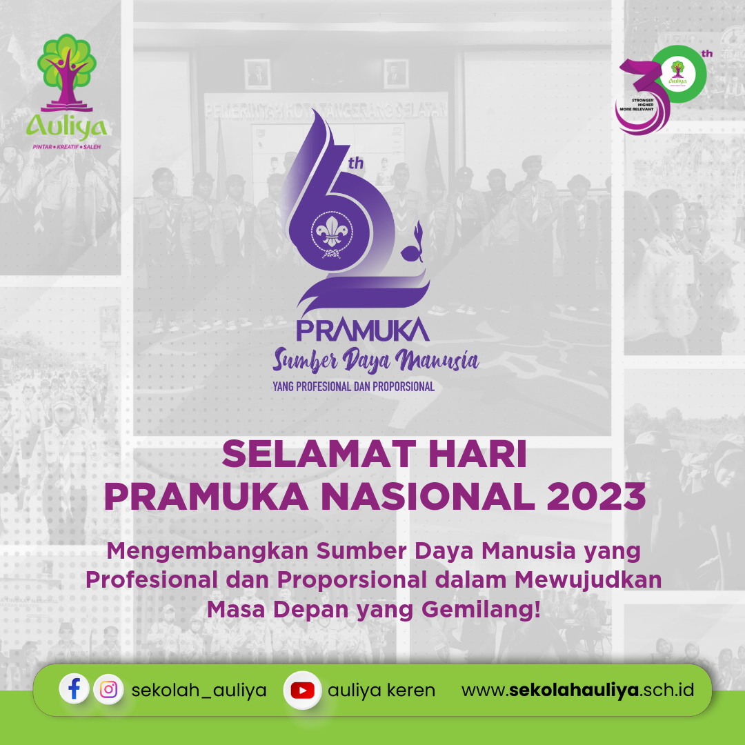  Selamat Hari Pramuka Nasional 2023