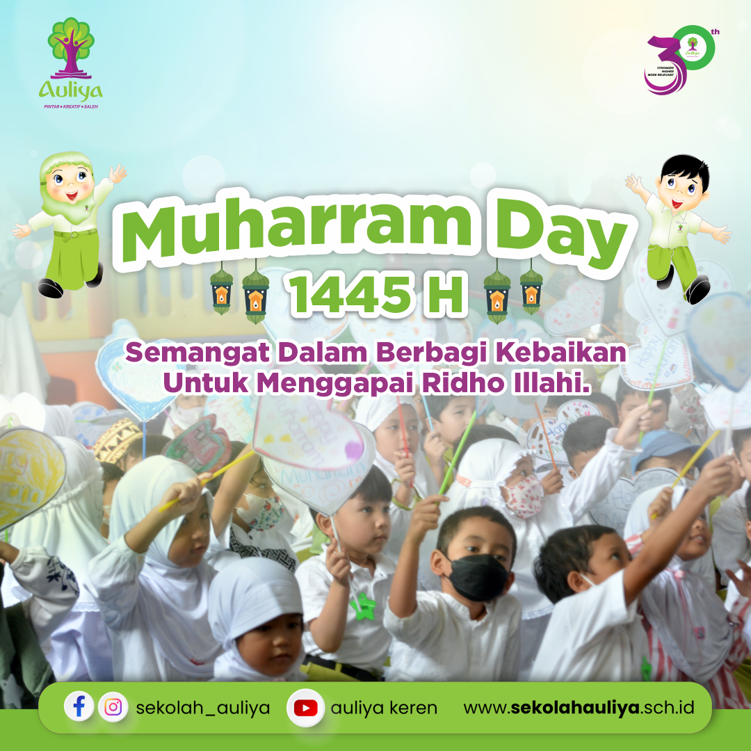  Antusiasme dan Keceriaan Meriahkan Muharram Day 1445 H di TKIT Auliya