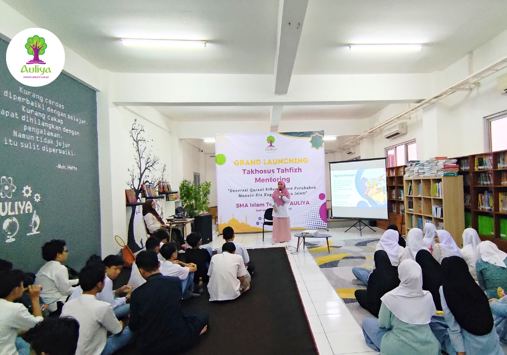  SMAIT Auliya Resmikan Program Takhosus Tahfizh dan Mentoring